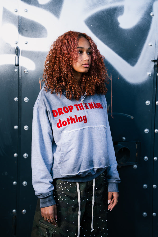 LIGHTWEIGHT QUARTER-ZIP HOODIE